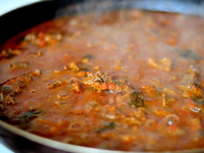 Галушки с мясом Галушки с мясом