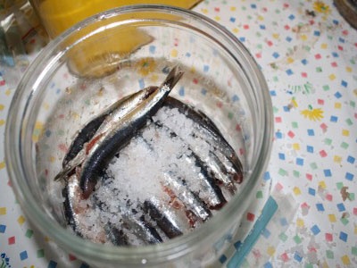 Соленая хамса Соленая хамса