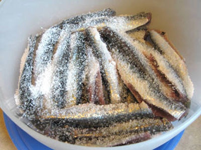 Соленая хамса Соленая хамса
