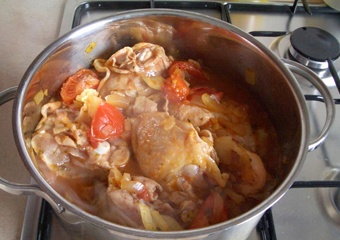 Куриный паприкаш Куриный паприкаш