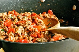 Суп с рисом и мясным фаршем Суп с рисом и мясным фаршем