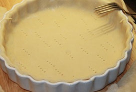 Киш с лососем и брокколи Киш с лососем и брокколи