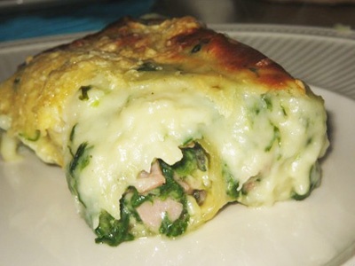Каннеллони с грибами Каннеллони с грибами