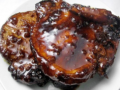 Свиная шейка с медом Свиная шейка с медом
