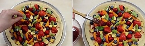 Фруктовая пицца Фруктовая пицца
