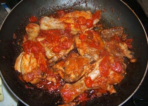 Яхния из курицы Яхния из курицы