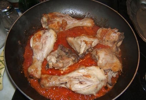 Яхния из курицы Яхния из курицы