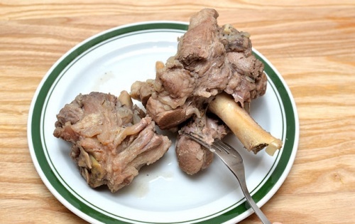 Фасолевый суп с мясом свинины Фасолевый суп с мясом свинины