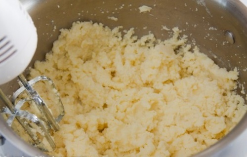 Картофельное пюре с жареным луком Картофельное пюре с жареным луком