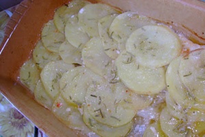 Треска с картофелем Треска с картофелем