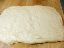 Фокачча с луком Фокачча с луком