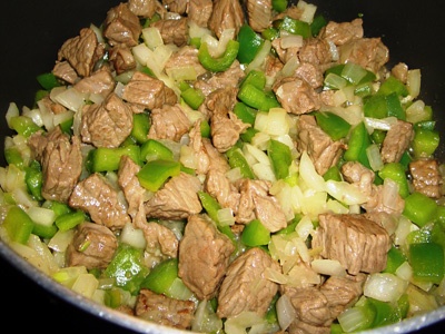 Мясо с баклажанами Мясо с баклажанами