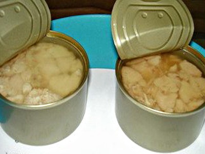 Пирог с рыбными консервами Пирог с рыбными консервами