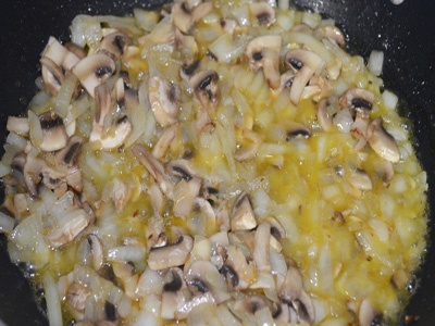 Сырный рулет с грибами и курицей Сырный рулет с грибами и курицей