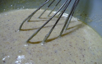 Маковый торт с безе Маковый торт с безе