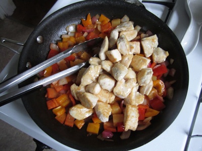 Курица в кисло-сладком соусе Курица в кисло-сладком соусе
