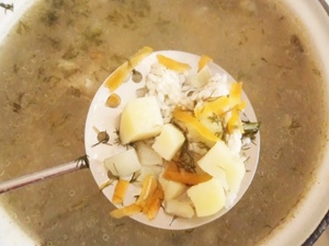 Куриный суп с рисом Куриный суп с рисом