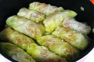 Голубцы из пекинской капусты с овощами Голубцы из пекинской капусты с овощами
