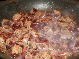 Куриная печень с рисом Куриная печень с рисом