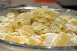 Запеченные кальмары с сыром Запеченные кальмары с сыром