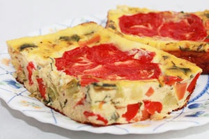 Омлет с овощами в духовке Омлет с овощами в духовке