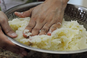 Картофельные зразы с яйцом Картофельные зразы с яйцом