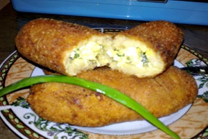 Картофельные зразы с яйцом Картофельные зразы с яйцом