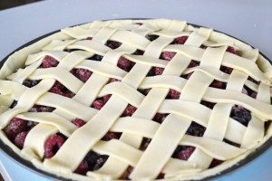 Песочный пирог с ягодами Песочный пирог с ягодами