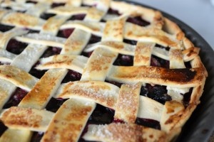 Песочный пирог с ягодами Песочный пирог с ягодами
