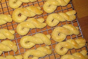 Десерт Греческое печень Кулуракья Десерт Греческое печень Кулуракья