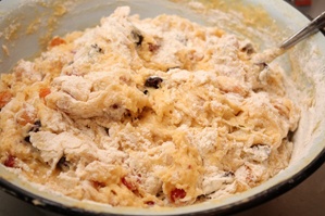 Миндальный кулич Миндальный кулич