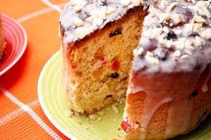 Миндальный кулич Миндальный кулич