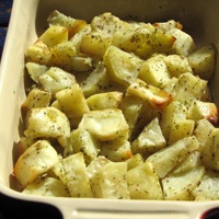 Картофель в чесночном масле Картофель в чесночном масле