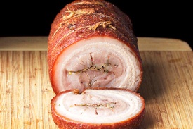 Рулет из свиной рульки Рулет из свиной рульки