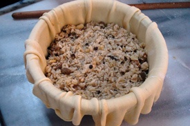 Откидной плов с курицей Откидной плов с курицей