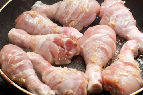 Куриные голени в имбирном маринаде Куриные голени в имбирном маринаде