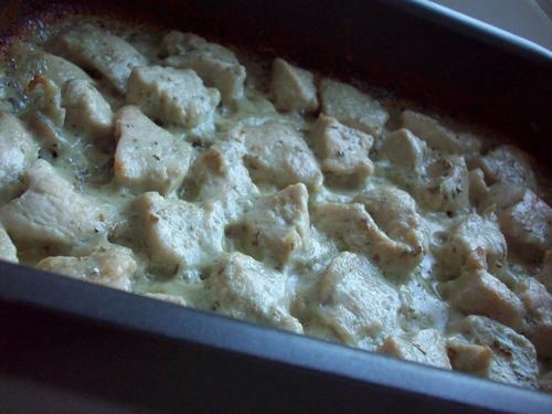Курица в сливках Курица в сливках