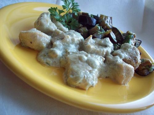 Курица в сливках Курица в сливках
