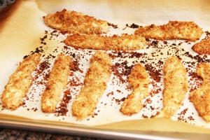 Куриное филе в сырной корочке Куриное филе в сырной корочке