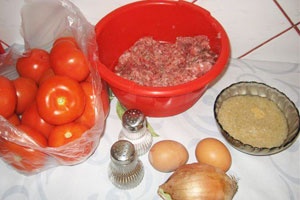 Фаршированные помидоры с мясом Фаршированные помидоры с мясом