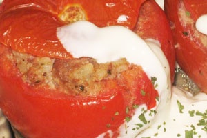 Фаршированные помидоры с мясом Фаршированные помидоры с мясом