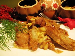 Шашлык на сковородке Шашлык на сковородке