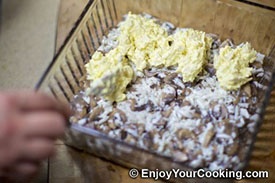 Салат с шампиньонами и курицей Салат с шампиньонами и курицей