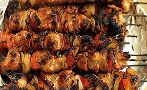 Шашлык из баранины и почек по-карски Шашлык из баранины и почек по-карски