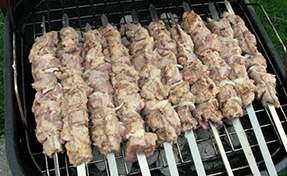 Шашлык из баранины и почек по-карски Шашлык из баранины и почек по-карски