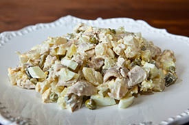 Салат с селедкой Салат с селедкой
