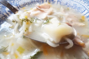 Детский куриный супчик Детский куриный супчик