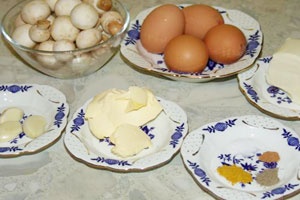Омлет с грибами Омлет с грибами