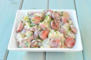 Салат с сосисками Салат с сосисками