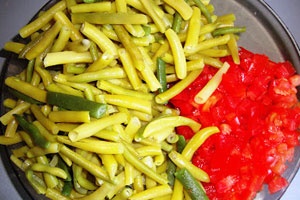 Суп из стручковой фасоли с овощами Суп из стручковой фасоли с овощами